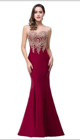 2018 Cheap Mother of the bride dresses Burgundy Black Satin Cheap Long Mermaid Evening Dresses Formal Evening Gown Party Dress