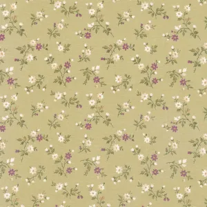 Anne of Green Gables - Floral Stems Fern Yardage