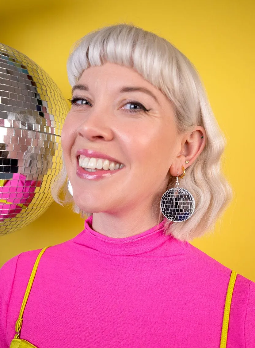 Deluxe Disco Ball Earrings