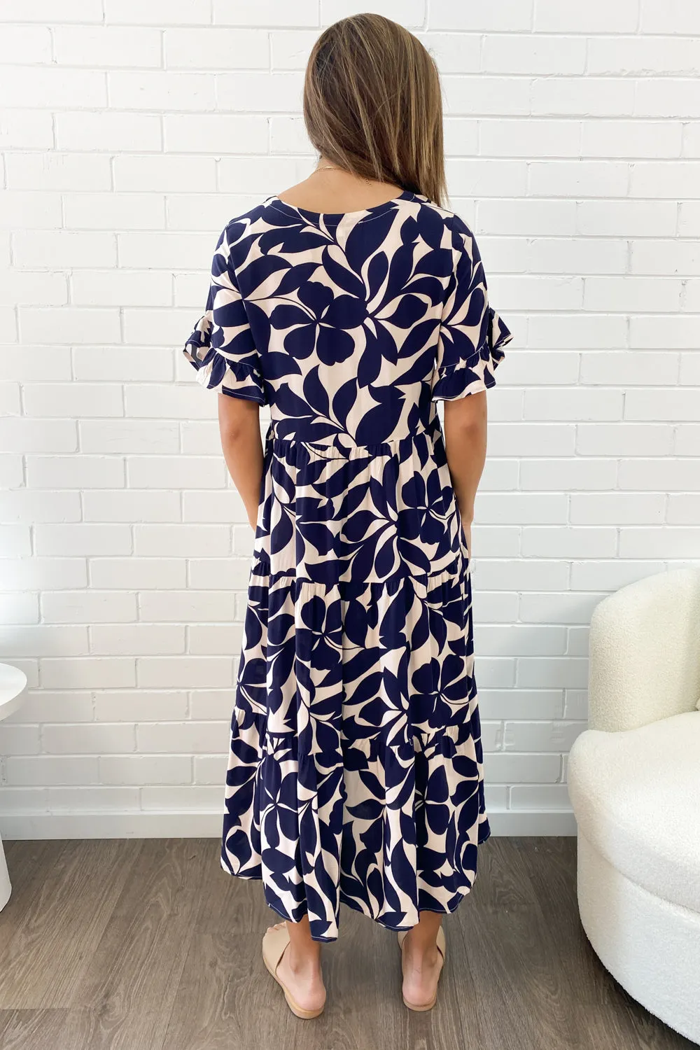 Michelle Midi New Print Dress