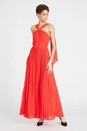 Peri Pleated Gown