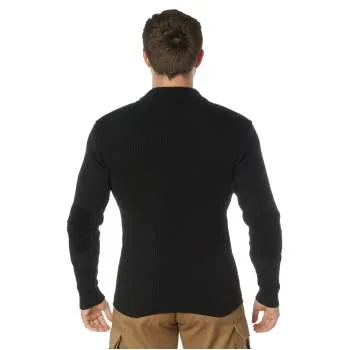 Rothco Quarter Zip Acrylic Commando Sweater