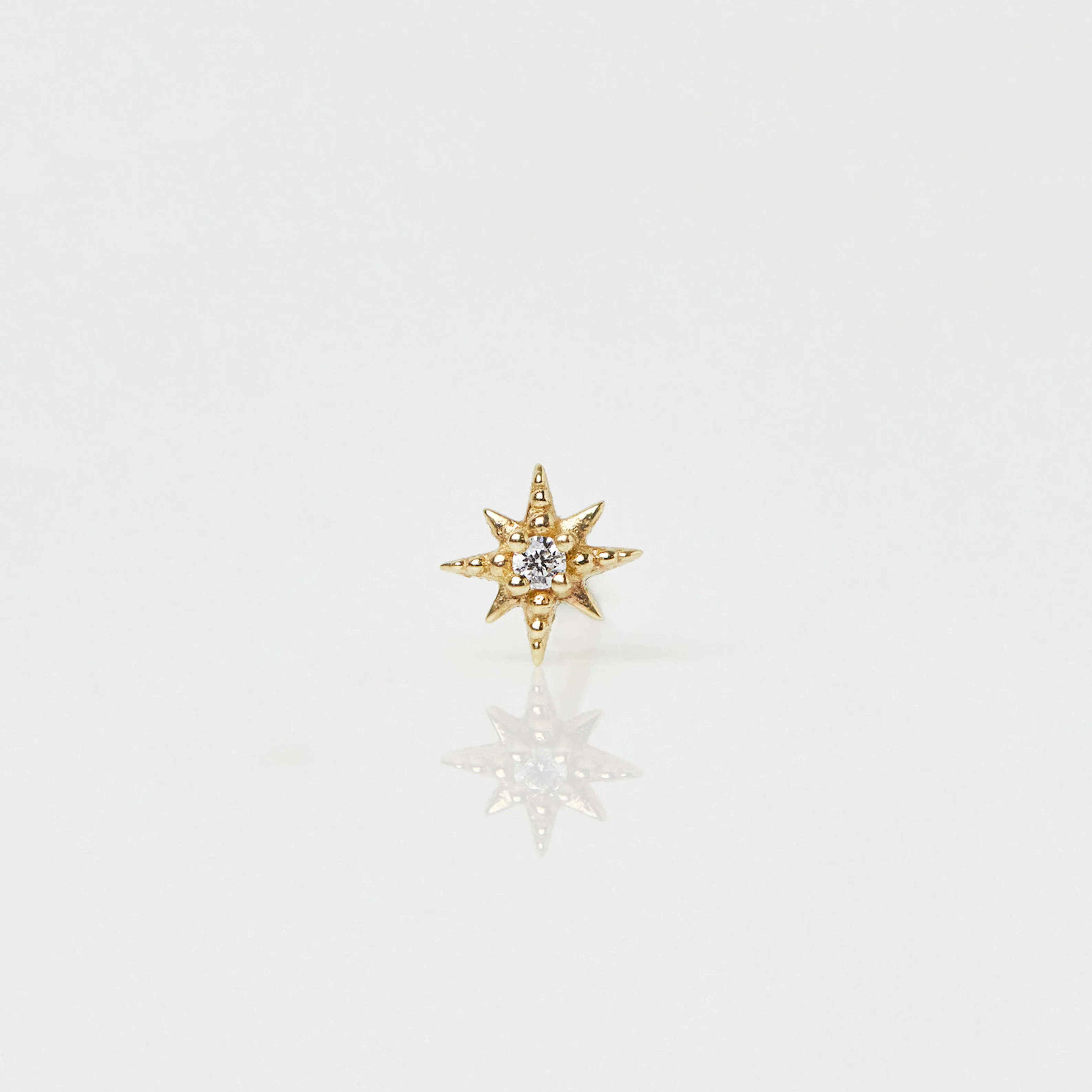 Shining Star Flat Back Earring