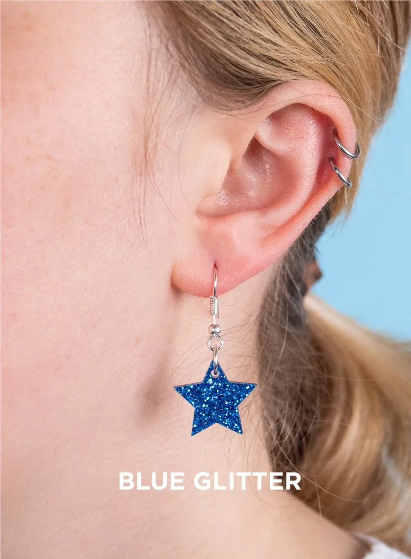 Star Charm Earrings