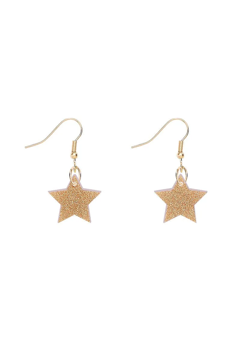 Star Charm Earrings