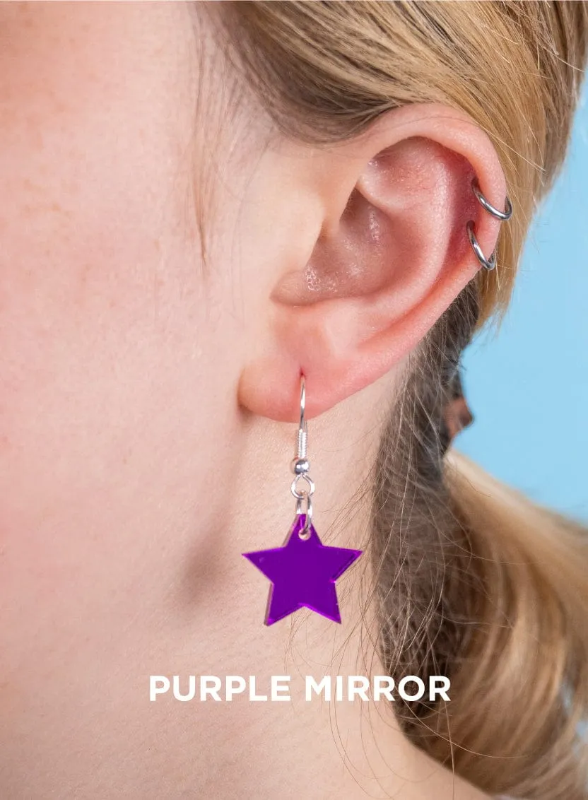 Star Charm Earrings