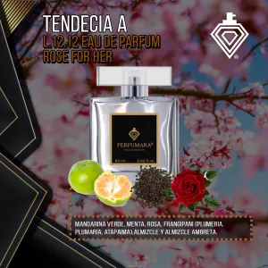 Tendencia a DL.12.12 Eau de Parfum Rose For Her