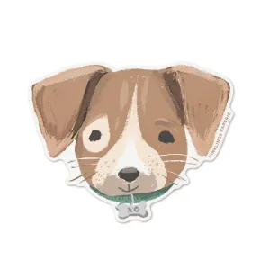 Vinyl Sticker - Brown Dog