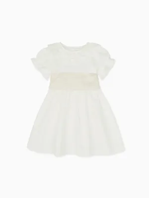 White Vega Ceremony Girl Dress